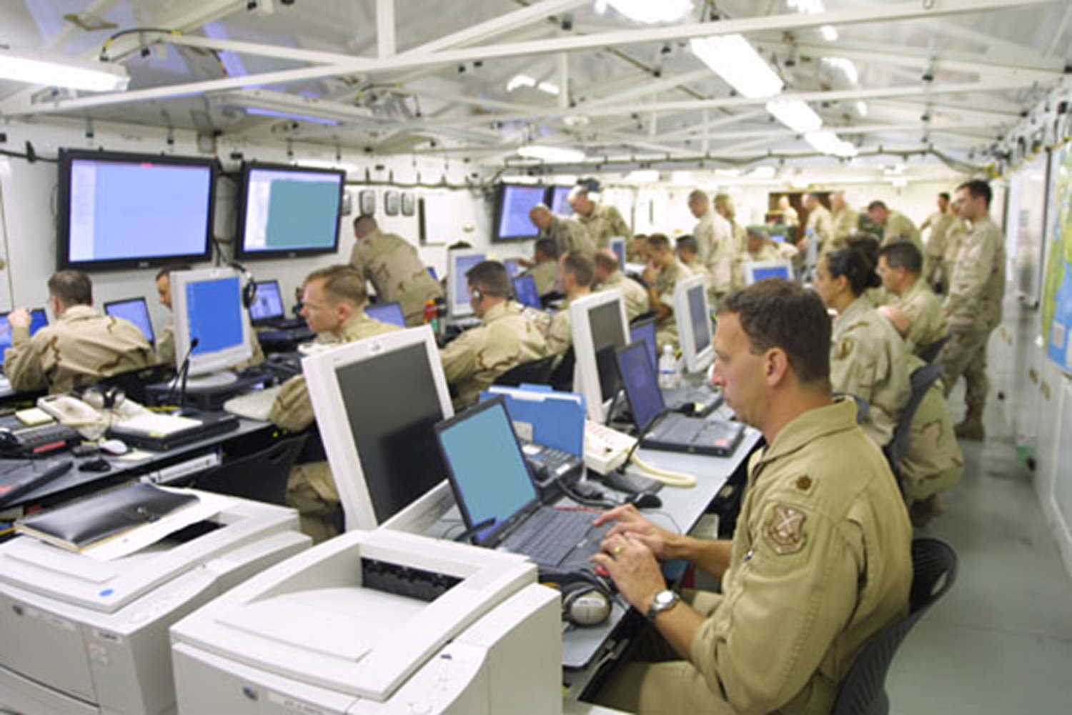 Military IT operations center