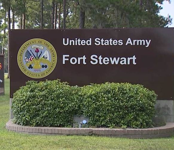 U.S. Army Fort Stewart signs