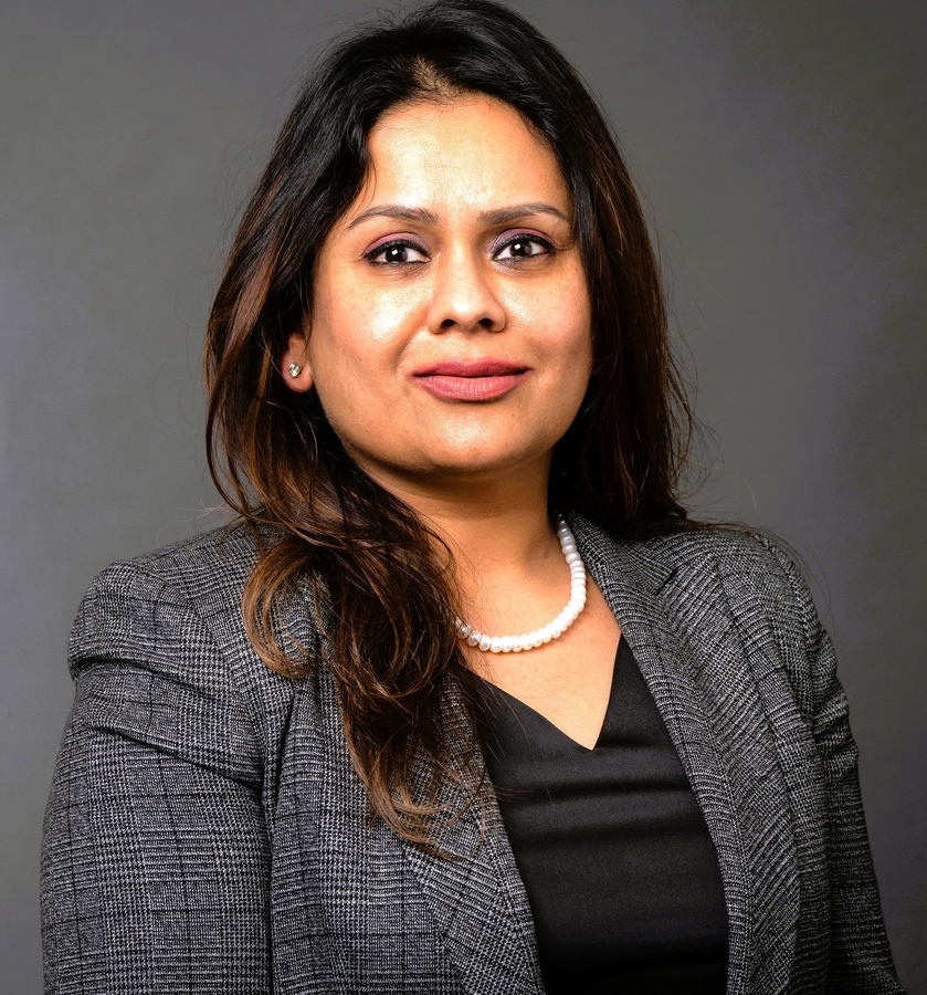 Headshot of Parul Gupta, Vice President of Talent Acquisition at Akima